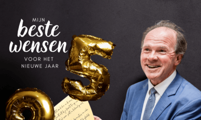 Philippe Muyters toont zijn nieuwjaarsbrief